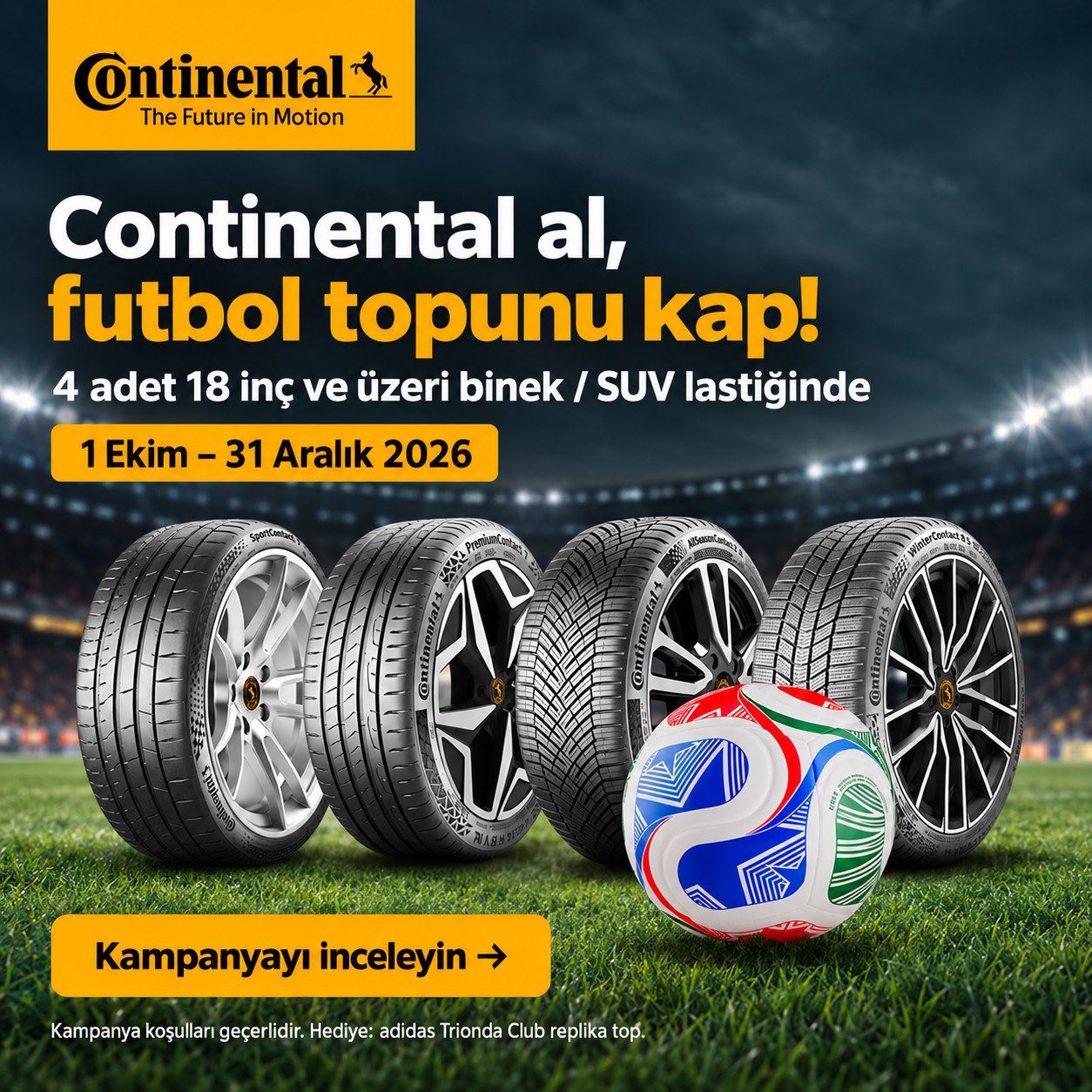 Continental Top Kampanyası